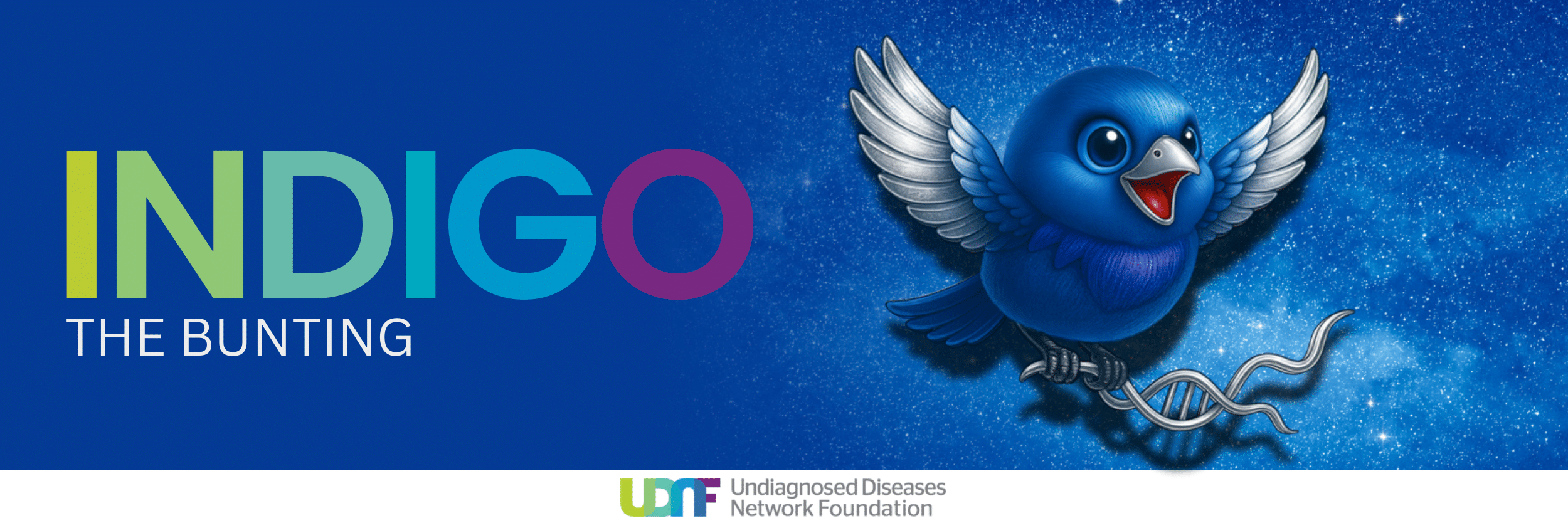 Indigo the Bunting Undiagnosed Mascot